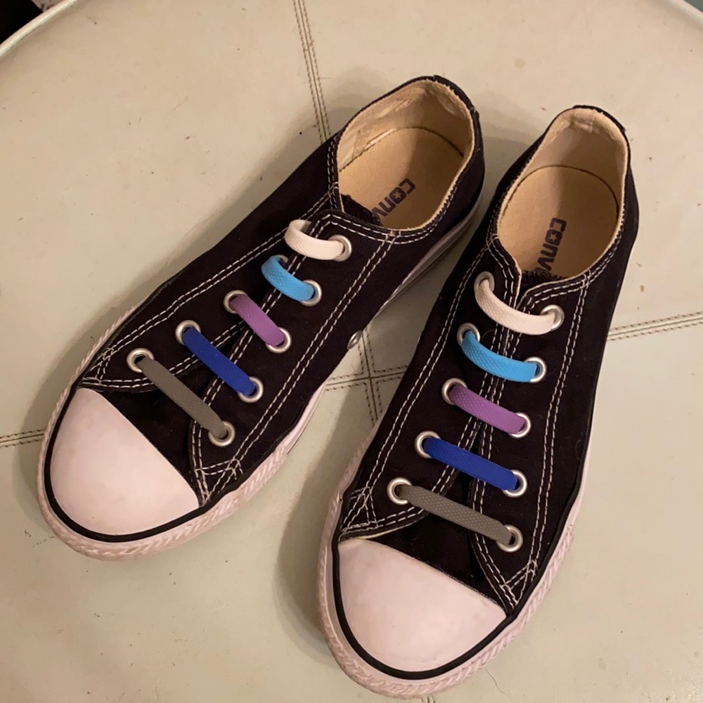 EUC Converse All Star Black Sneakers sz. 1